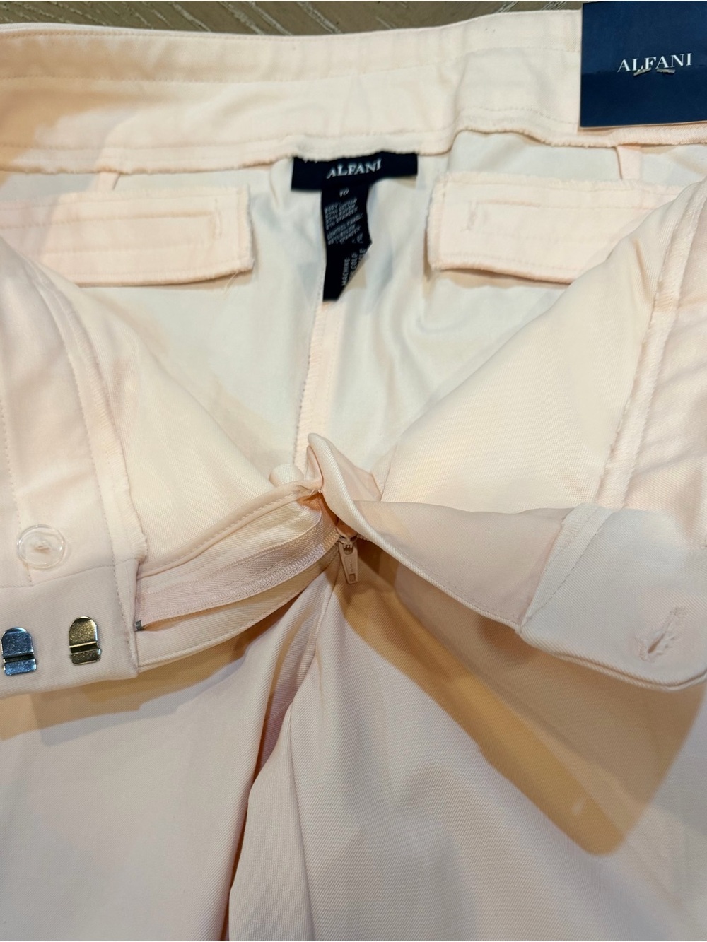 Alfani Cream Pull-On Ponte Cropped Pants - Picture 8 of 11